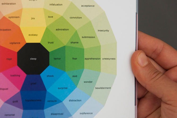 This Designer Turned A Year's Worth Of Emotions Into Colorful Spectrums
