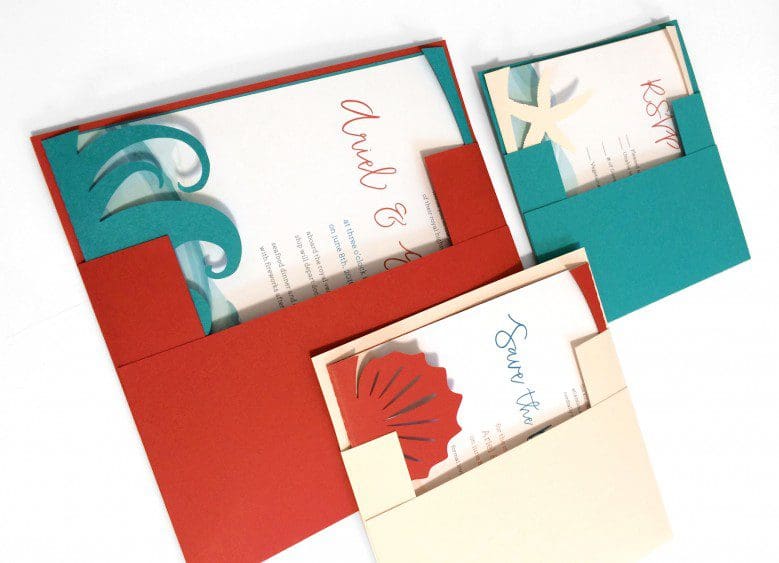 Storybook Romance: Ariel & Eric - in envelopes
