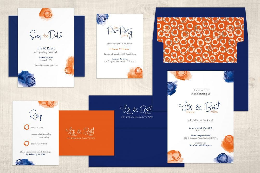 casual spring brunch wedding suite